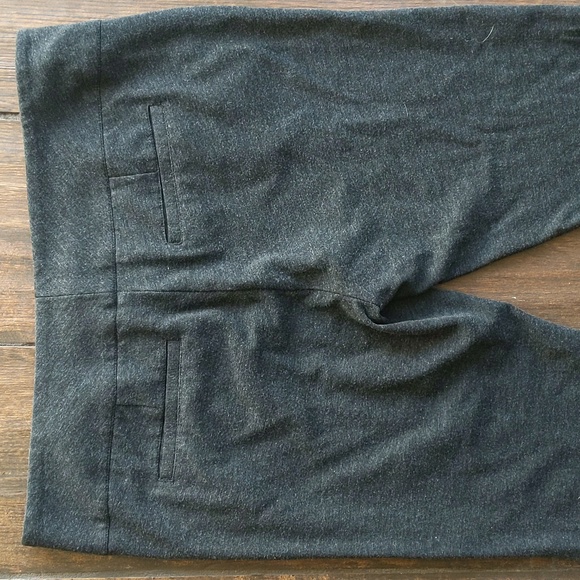 CAbi Dark Gray Lean Trouser Ponte Dress Pants - Women's 12 - Picture 6 of 7